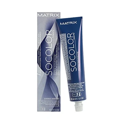 Image of Matrix Socolor Beauty Extra Coverage Hair Color 509AV Light Brown Ash Violet 90 ML