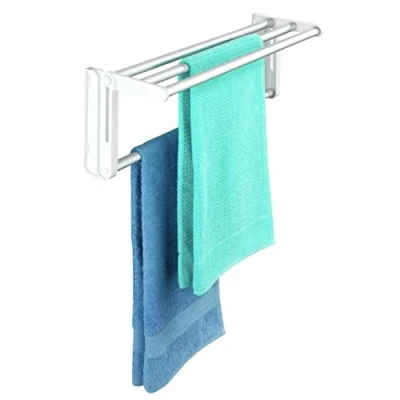 Image of Maximex 3704500 Space saving dryer for radiators, Aluminium, 58 108 x 18 20.5 cm, Aluminium