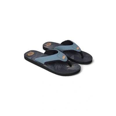 Image of Animal Jekyl Mens Flip Flops Slip on, Lightweight &amp; Comfortable Footwear with Soft Padded upper Straps Best for Spring Summer Outdoors Dark Khaki Adult Shoe Size 7