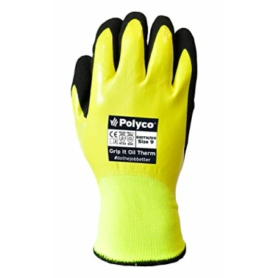 Image of Polyco GIOTH/09 Grip It Oil Thermal Gloves Size 9