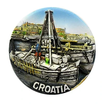 Image of 3D Croatia Souvenir fridge magnet,Home &amp; kitchen decoration, refrigerator magnet