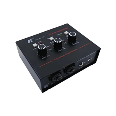 Image of K KM A102 Audio Interface for USB, 2 mix preamps (jack/XLR), Phantom Power