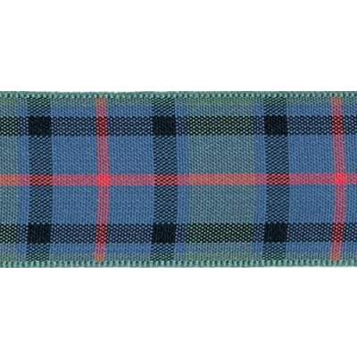 Image of Berisfords Tartan Ribbon 17 Traditional Designs for Home, Gifts, Fashion and Crafts Flower of Scotland 7mm Wide x 1 Metre