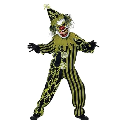 Image of California Costumes Kids&#039; Boogers the Clown Halloween Fancy Dress Costume