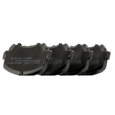 Image of K0Y13328Z, K0Y13328ZA, K0Y13328ZB, KCYR3328Z, KDY93328Z Brake pad set BLUE PRINT ADM542113 Front Axle with acoustic wear warning MAZDA: CX 5 I