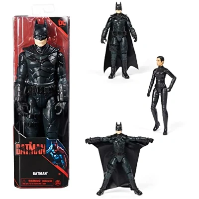 Image of Spin Master Batman The 30 cm Action Figure in Authentic Movie Look (Batman, Wingsuit or Selina Kyle), Various Variations