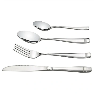Image of Dynko 48 Pieces Stainless Steel Cutlery Set, Service for 12 Persons