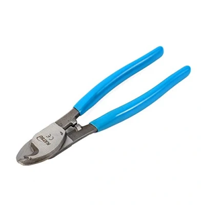 Image of KATSU Cable Cutter Wire Stripper 210mm (8&quot;), Heavy Duty Cutting Plier for Aluminum Copper Wires 417344