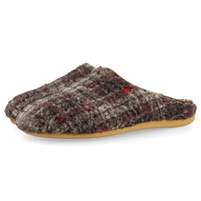 Image of HOT POTATOES Men&#039;s Ramsau Slipper, Brown, 9.5 UK