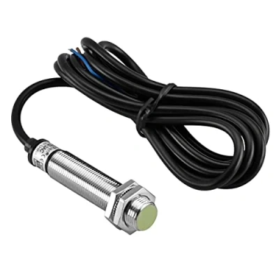 Image of Heschen Inductive Proximity Sensor Switch, PR12 2AC, Cylindrical Type, 100 240VAC, 2 Wire, NC(Normally Closed), CE