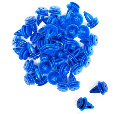 Image of 100X EVOQUE Plastic Clips Front Rear Wheel Arch Trim Land Compatible with Rover Range