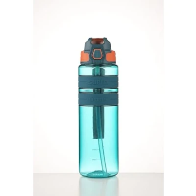 Image of Sports Water Bottle, BPA FREE Tritan Plastic, Leak Proof Bottle With Filter, Flip Top, Cup, Drink Bottles (green, 700ml)