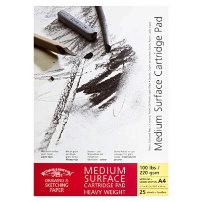 Image of Winsor &amp; Newton Medium Surface Cartridge Pad
