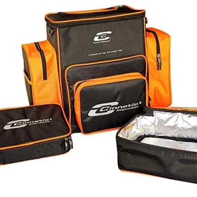 Image of Cinnetic Professional High End Backpack (Incl. 3 Tackle boxes!) Fishing rucksack