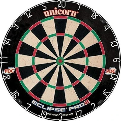 Image of Unicorn Eclipse Pro 2 Pdc Championship Quality Bristle Dartboard (as Seen On Tv)