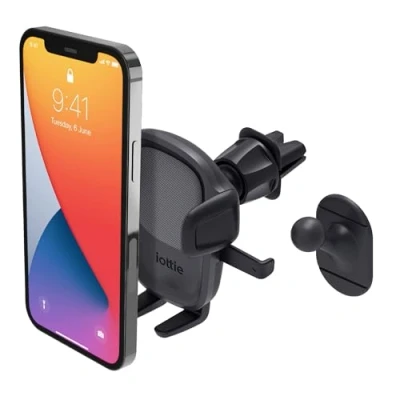 Image of iOttie Easy One Touch 5 Universal Car Holder Air Vent Black