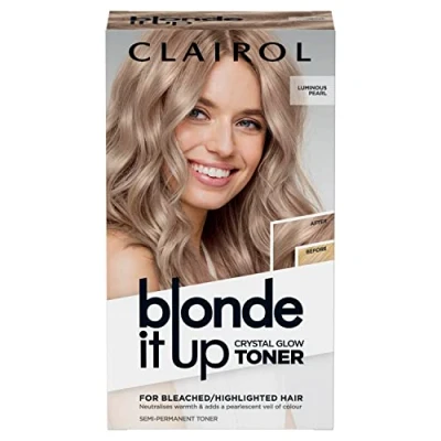 Image of Clairol Blonde It Up Crystal Glow Toner Kit Luminous Pearl
