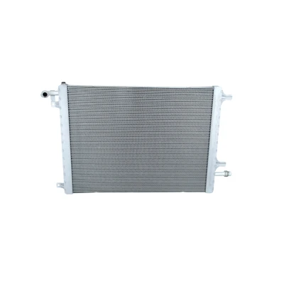 Image of J9C7325 Engine radiator NRF 550227 Aluminium 585mm 459mm 26mm Brazed cooling fins LAND ROVER: Range Rover Evoque