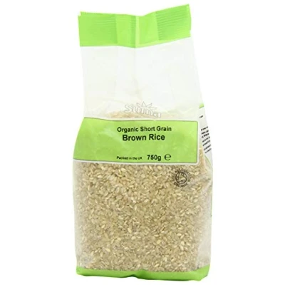Image of Suma Organic Short Grain Brown Rice 750 g (Pack of 6)