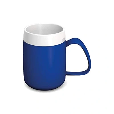 Image of Ornamin mug with Internal Cone 140 ml Blue and Thermal Function (model 207) drinking aid, spouted mug, insulated
