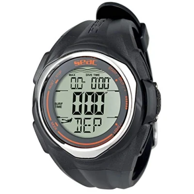 Image of SEAC Partner, wrist mount freediving computer,Black,Standard