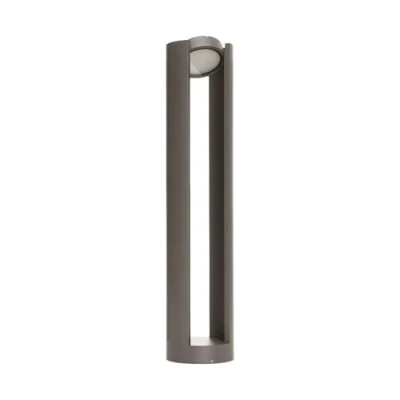 Image of LED Outdoor Lights &#039;Dylen&#039; (Modern) in Black Made of Aluminium (1 Light Source,) from Lucande Garden Light, Path Bollard lamp, Pillar
