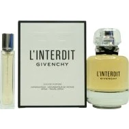 Image of Givenchy L&#039;Interdit Eau de Parfum 50ml Spray + 75ml b/milk 75 ml s/g