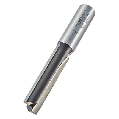Image of Trend Trade Straight Two Flute Router Cutter Bit, 1/2 Inch Shank, 12.7mm Cut Diameter &amp; 50mm Length, Tungsten Carbide Tipped, TR17X1/2TC