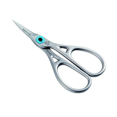 Image of REMOS Nail Scissors with Large Handle Holes &amp; Serrated Edge Made of Stainless Steel