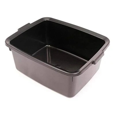 Image of Addis 12l 5 Star Rectangular Bowl Black 170mm x 420mm 330mm