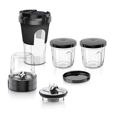 Image of BOSCH MUZ45XTM1 Tasty Moments Accessory Kit for Kitchen Machines, Stainless Steel