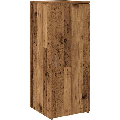 Image of vidaXL old wood storage cabinet 40x45x103.5 cm engineered versatile durable multi room use