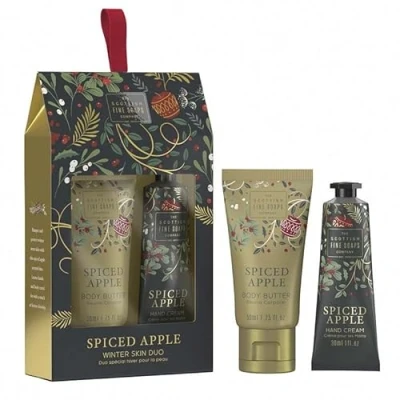 Image of Scottish Fine Soaps Spiced Apple Winter Skin Care Duo 1x30ml 1x50ml