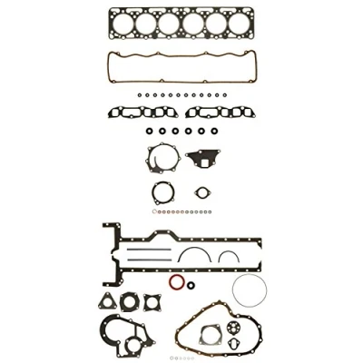 Image of 1444133, 1463784, 683F6008AA, 763F6008FM, 763F6008GAA Full Gasket Set, engine AJUSA 50041500 with cylinder head gasket, valve stem seals FIBERMAX