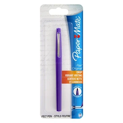 Image of Papermate Flair Original Felt Tip Pen Medium Purple