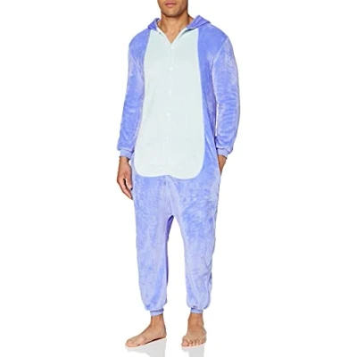 Image of Everglamour 5055601171210 Onesie/Body Suit, Unisex Adult, Blue, L