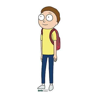 Image of Star Cutouts SC4312 Morty Smith Small Rick and Mini Cardboard Cutout