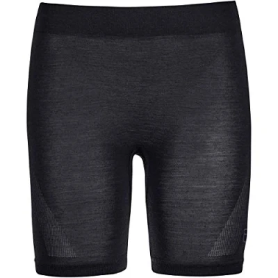 Image of ORTOVOX Women&#039;s 120 Comp Light M Tights, Black Raven, XL