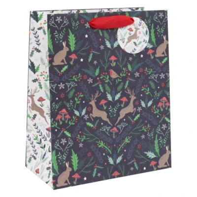 Image of Glick Luxury Gift Bag Large Enchanted Midnight for Christmas Wrapping, him at Xmas