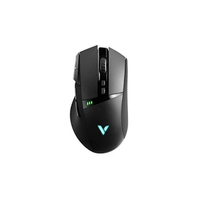 Image of Rapoo VPRO VT350 Wireless Gaming Mouse Programmable Buttons 5000 DPI Sensor LED Multi Colour Lighting System Ergonomic for Right Handed PC &amp; Mac Black