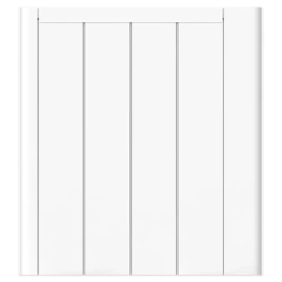 Image of MYLEK Ceramic Radiator Panel Heater Electric with WIFI Smart APP or Programmable Display 1000W, Triac Thermostat, White Aluminium Wall Mounted Freestanding, Bathroom Energy Efficient (1KW)
