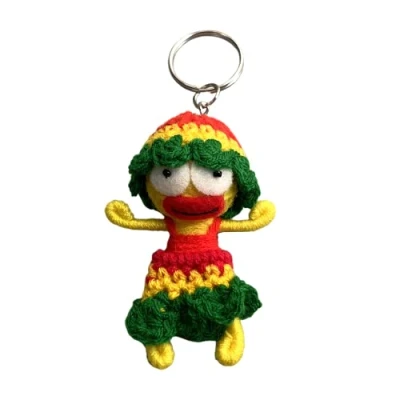 Image of Voodoo String Doll Keychain, Design T340