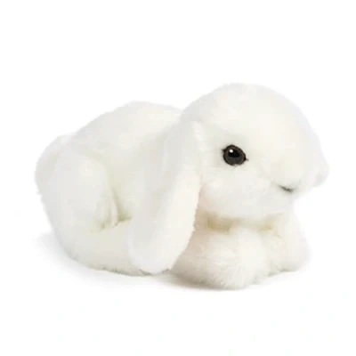 Image of Living Nature Soft Toy Small White Lop Eared Bunny (16cm)