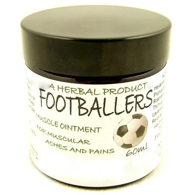 Image of Footballers Ointment is a therapeutic natural muscle rub 60ml