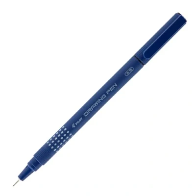 Image of PILOT BLACK 0.2mm DRAWING PEN WATERPROOF PIGMENT INK