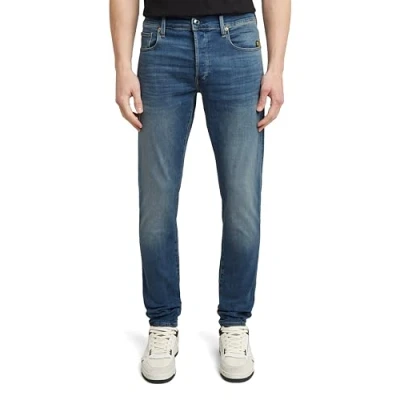 Image of G Star Raw 3301 SLIM men&#039;s Skinny Jeans in Blue