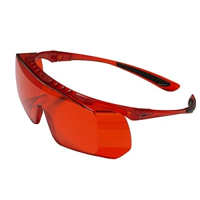 Image of JSP Coverlite Premium Lighweight Safety Over Spectacles UV Orange 550 Fits Prescription Eyewear Optical Class 1 Lens (1COV23OR550)