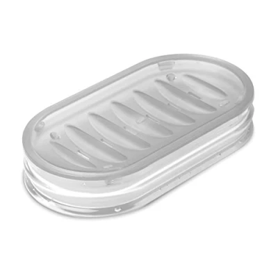 Image of Tatay Aqua Soapdish, Polystyrene, White, One Size