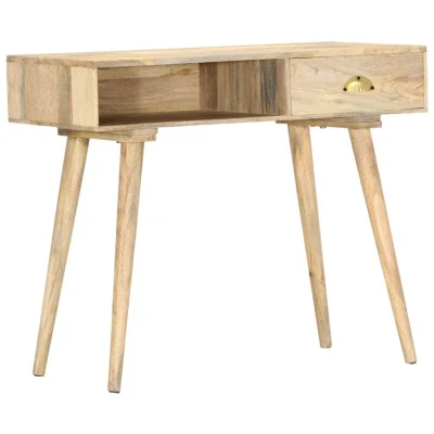 Image of vidaXL Console Table 90x45x75 cm Solid Mango Wood