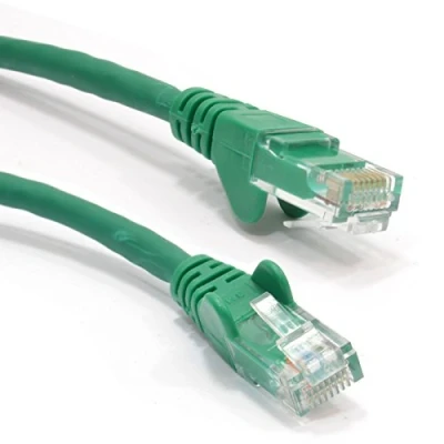 Image of kenable C6 CAT6 CCA UTP RJ45 Ethernet LSZH Networking Cable Green 3m [3 metres]